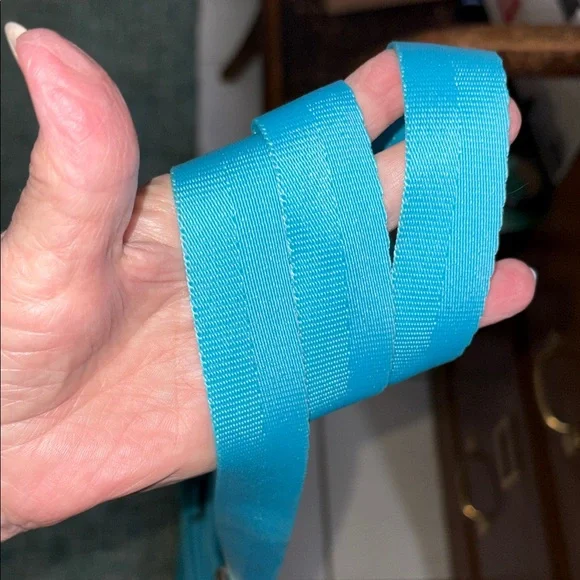 Coach  Getaway signature monogram jacquard  aqua blue Crossbody/shoulder bag - Picture 5 of 15